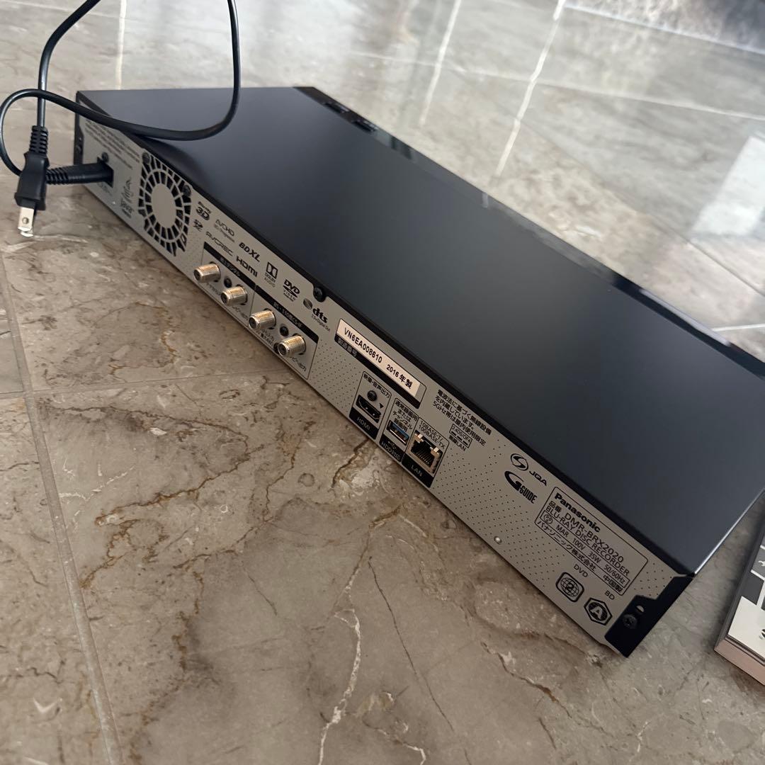 DMR-BRX2020 ブルーレイ・ディスクレコーダー