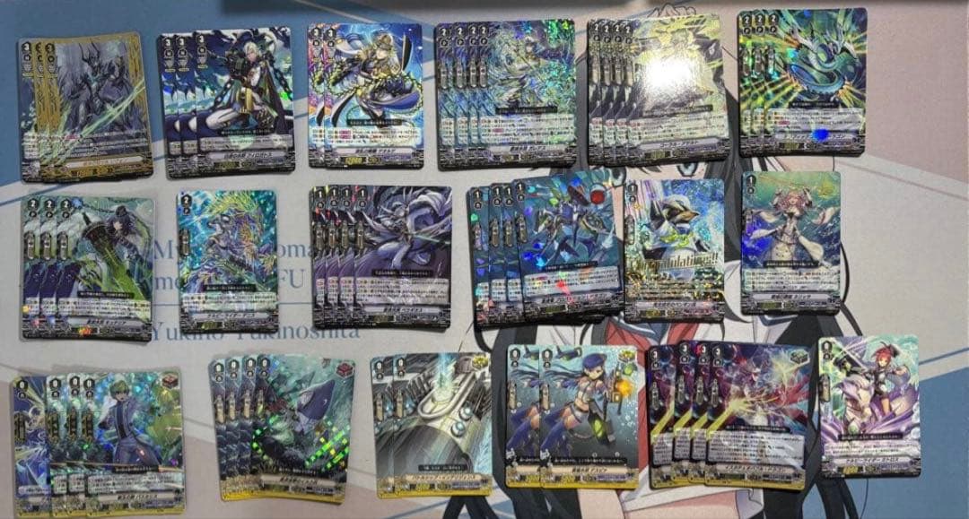 【VG】Vスタン まとめ売り(構築デッキ6個+追加パーツ有+ギフトマーカー)