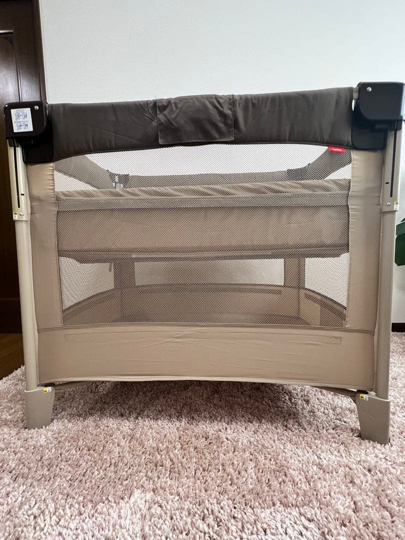 ⭐︎お値下げ　未使用　アップリカ　ココネルエアー　ベビーベッド 折りたたみ　収納袋