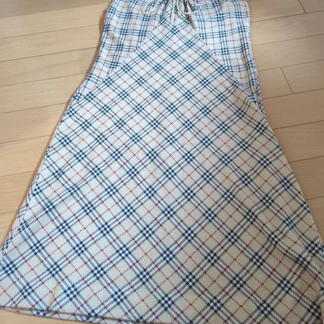 BURBERRY BLUE LABEL ノバチェック ノースリーブワンピース