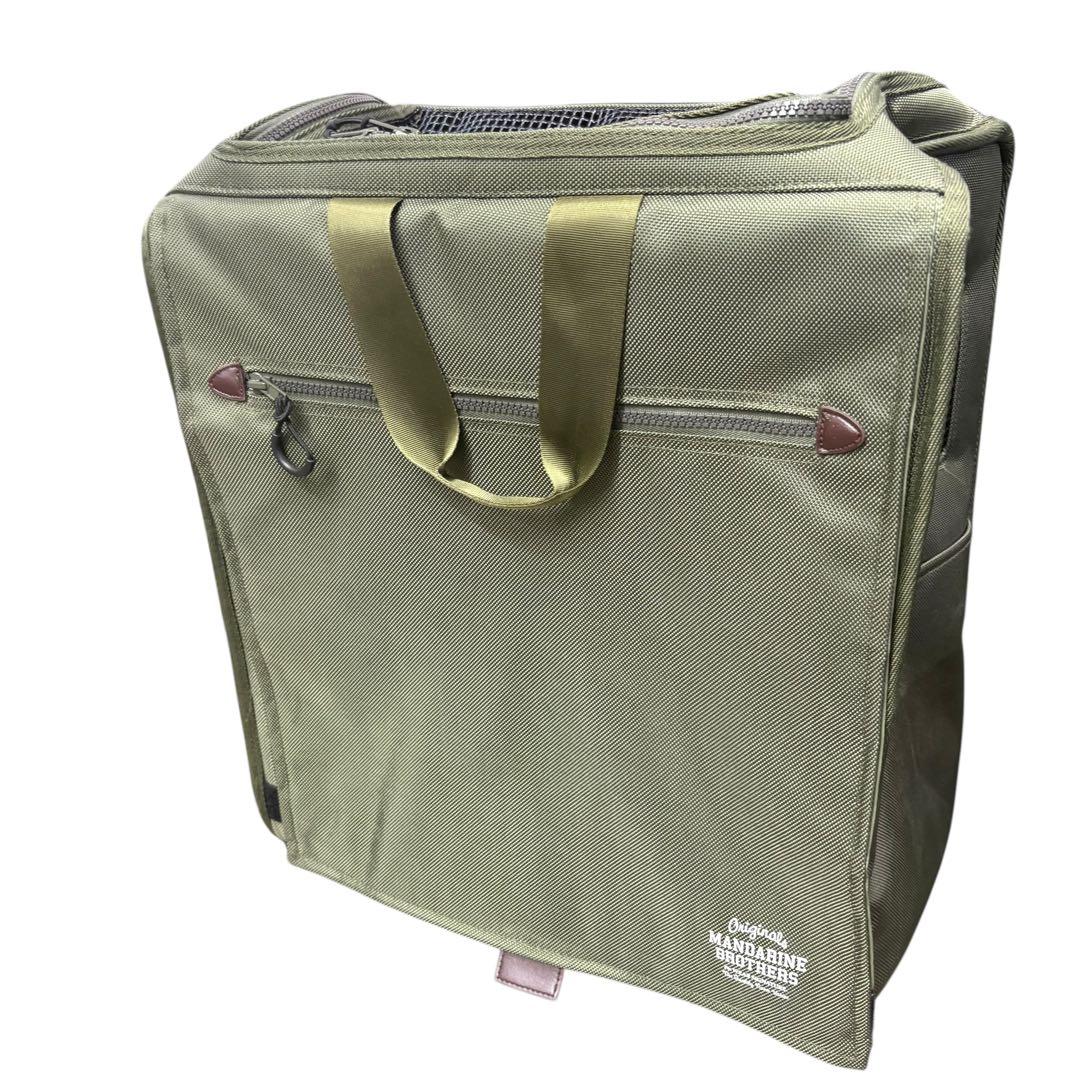 廃盤 美品 マンダリンブラザーズ ペット キャリー リュック