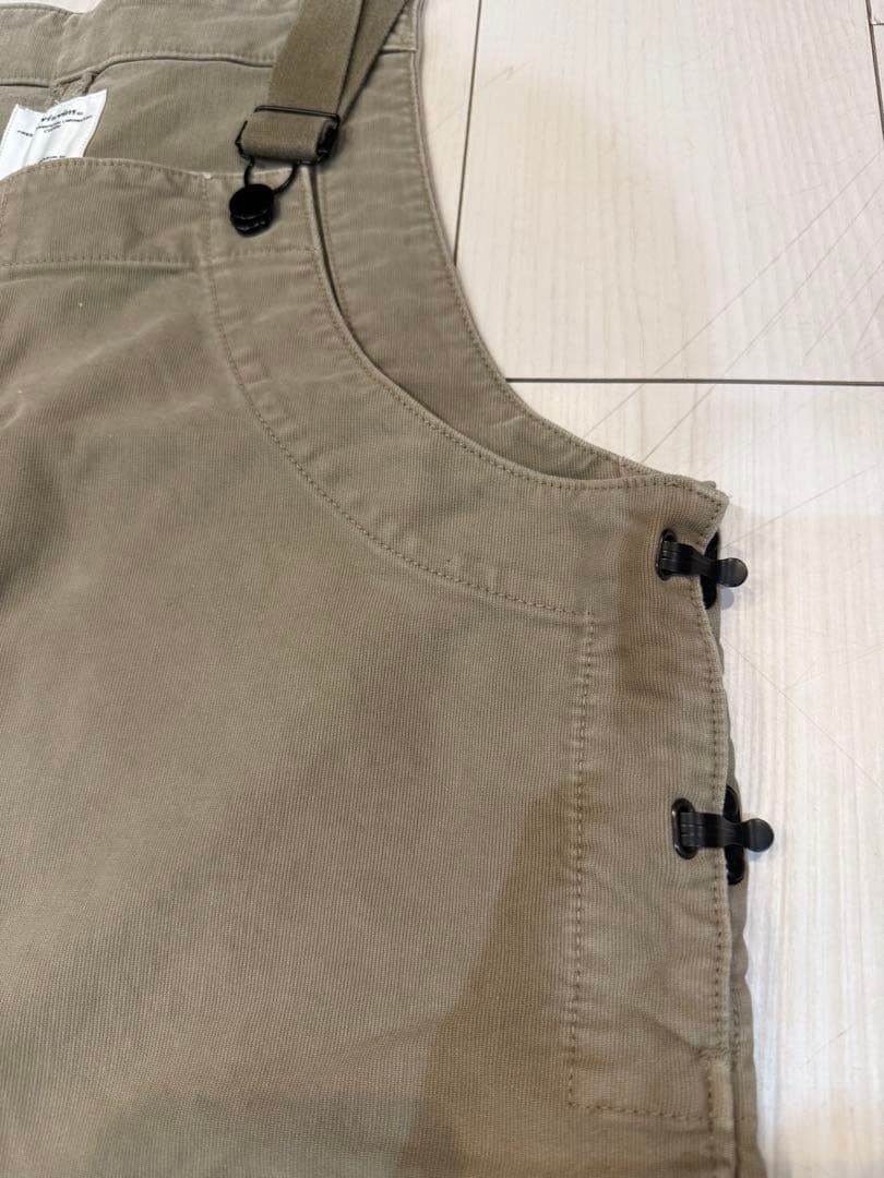 極美品 22ss visvim OVERALLS G.CORDS OLIVE 2