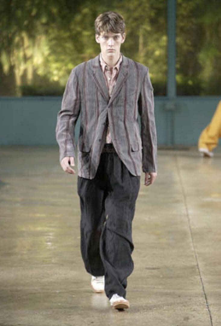 02ss ライカ期 DRIES VAN NOTEN ストライプジャケット