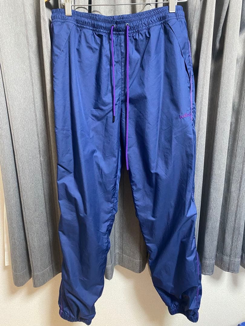 ballaholic ウォームアップウェア L ネイビー セットアップ