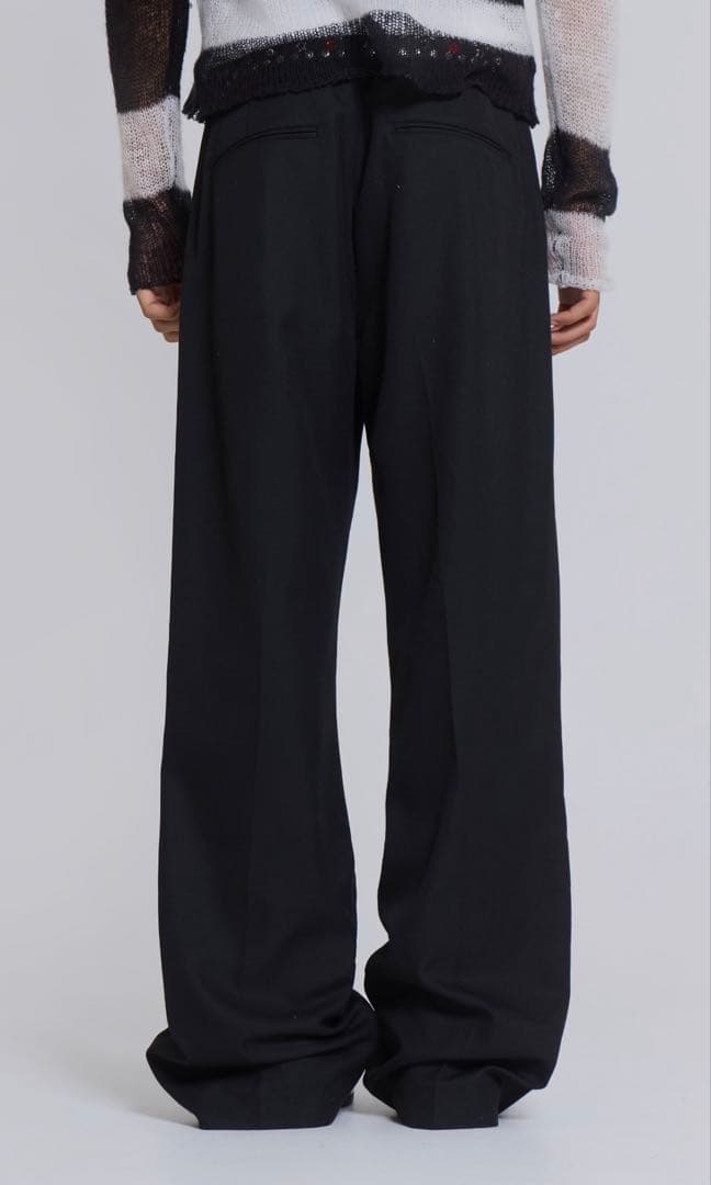 jaded london ブーツカット スラックス 黒 30インチ