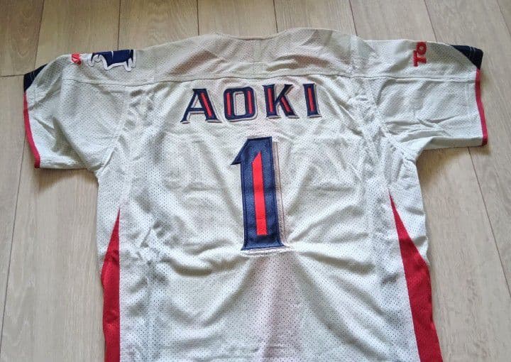 【当時物　タグ付】ヤクルト　スワローズ　青木　ビジター　ユニフォーム