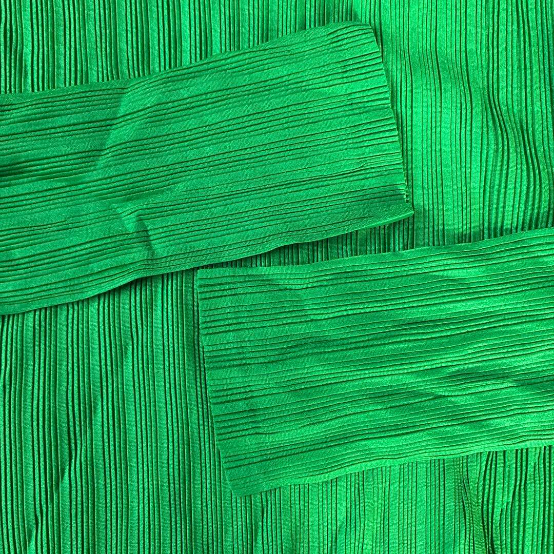 イッセイミヤケ　未使用品　プリーツ加工　長袖トップス