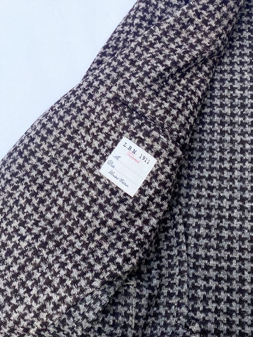 L.B.M. 1911 エルビーエム1911 千鳥ジャケット美品‼️