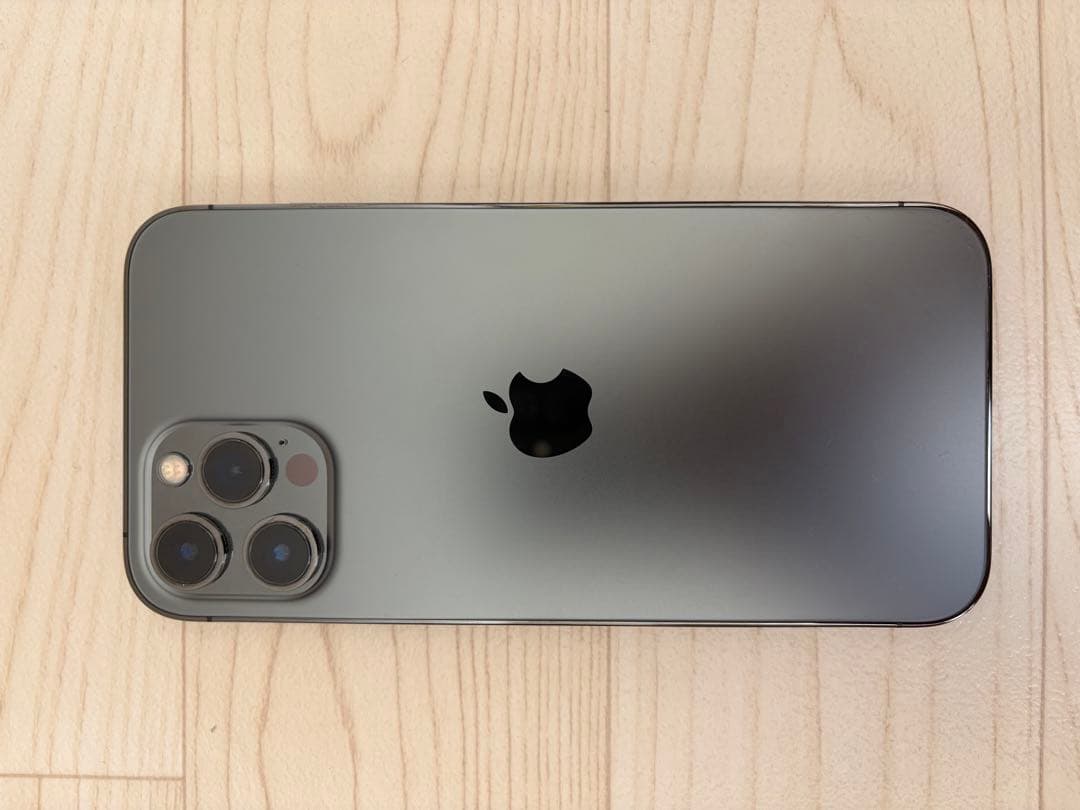 【美品】iPhone 12 pro max グラファイト 128GB本体