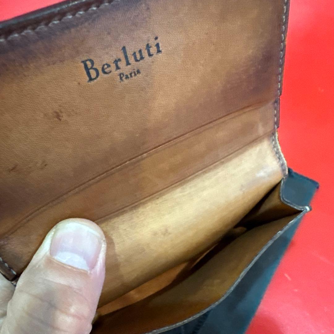 kBerluti ベルルッティ カリグラフィ 名刺 カード パティーヌ