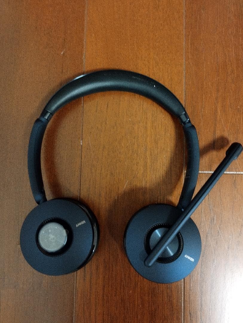 【美品・箱なし】Anker PowerConf H700 ワイヤレスヘッドセット