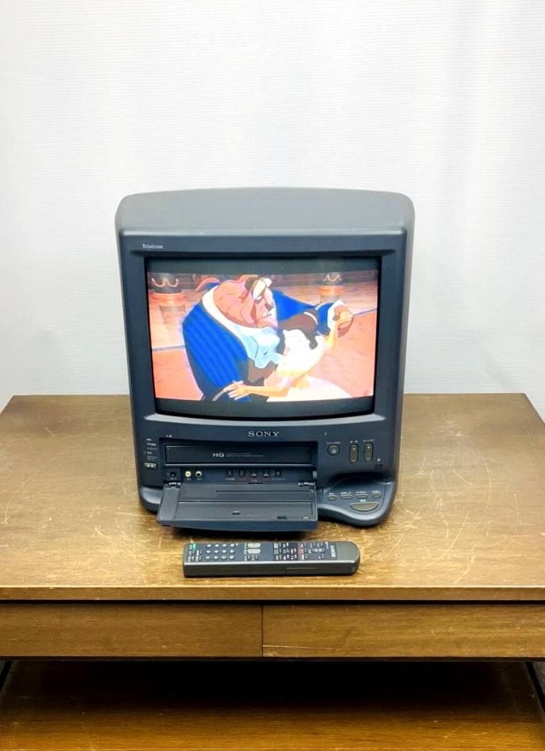 【ビデオ再生OK】SONY TRINITRON KV-14VH03 テレビデオ