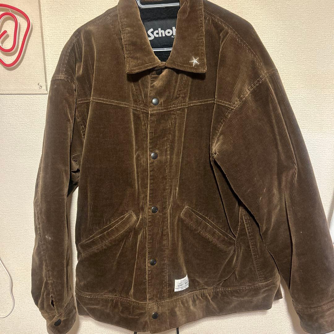Schott コーデュロイ カバーオール ブラウン