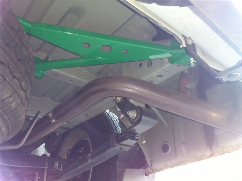 ハイエース ワイド用 リヤブレース モデリスタ　補強パーツ