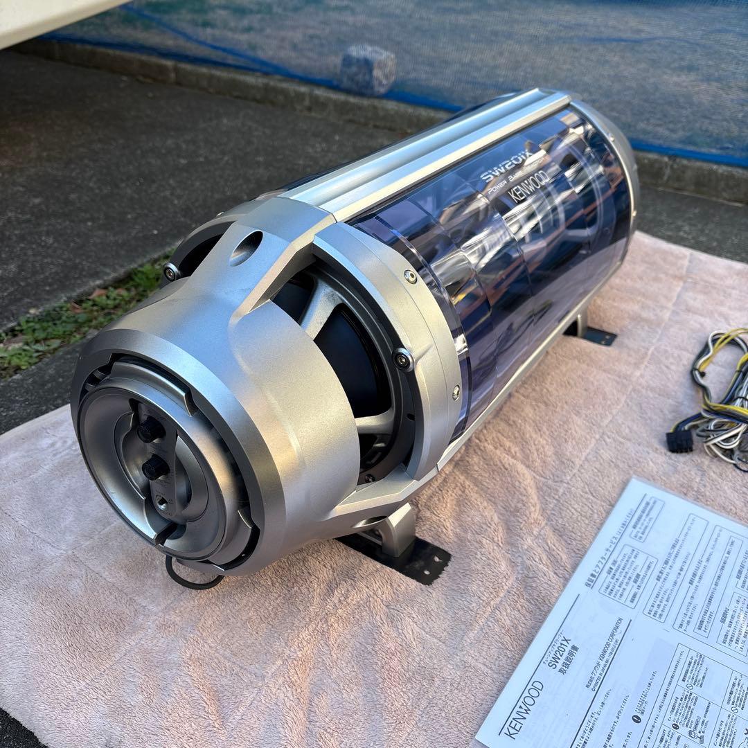 【希少】KENWOOD SW201X パワーベースリアクター