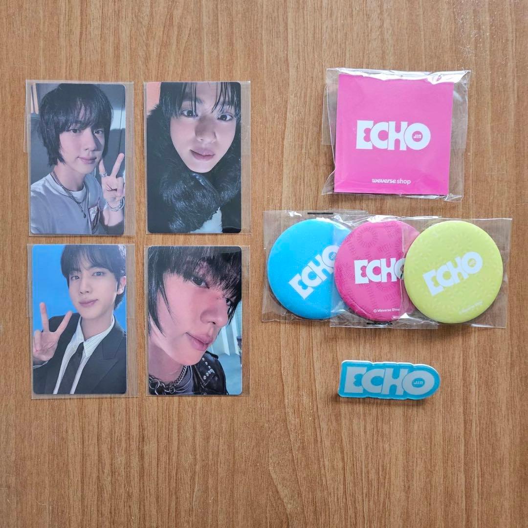 アーリーバード特典 BTS ジン Echo 未公開トレカ ミラー バッジ