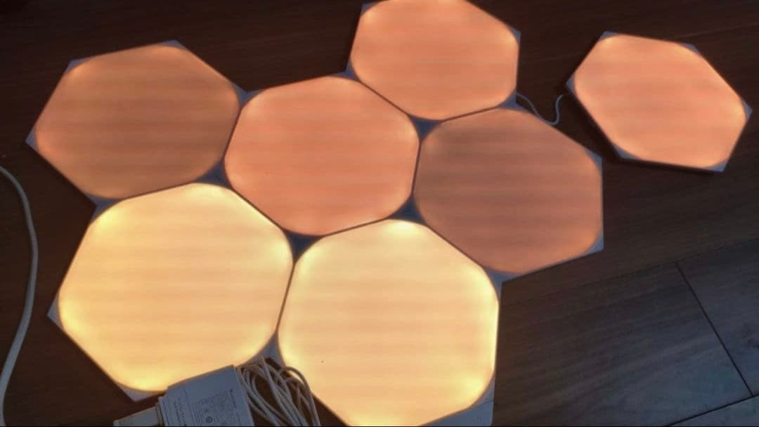 15日〆【美品】Nanoleaf Shapes Hexagon スターター7枚