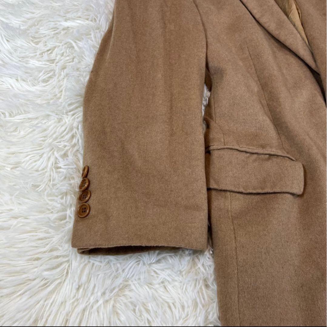 イタリア製✨ブルックスブラザーズ　テーラードジャケット　キャメル生地　L相当