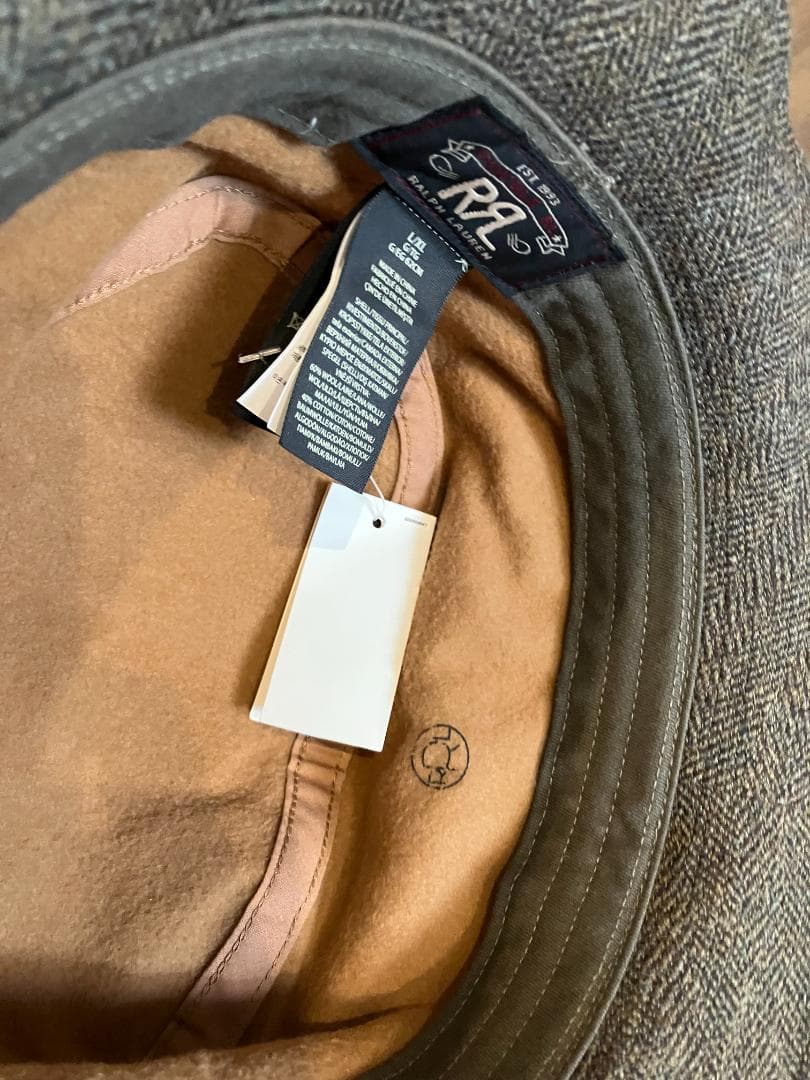 タグ付き　未使用　RRLハット