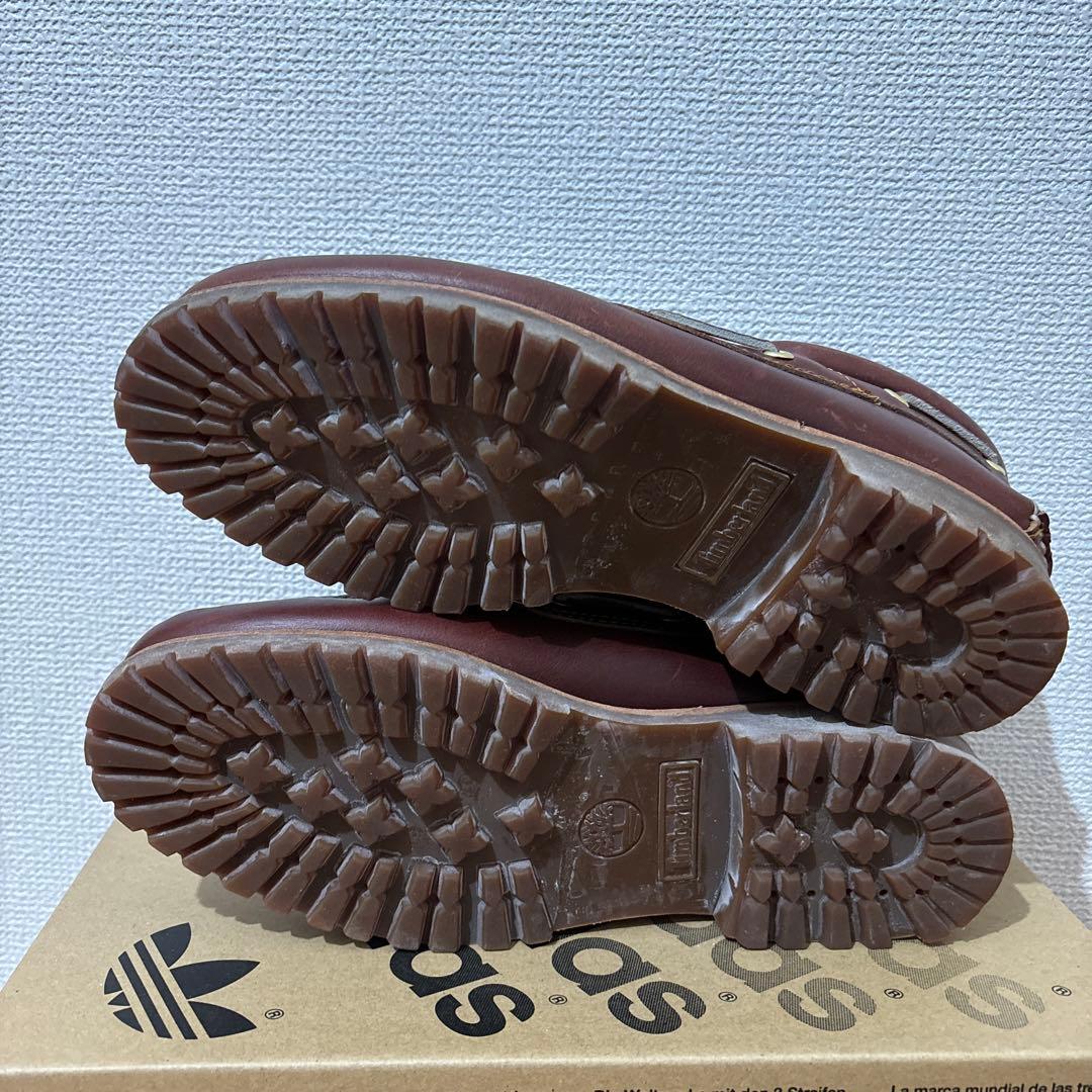 ティンバーランド　3eye バーガンディ　モカシン デッキシューズ
