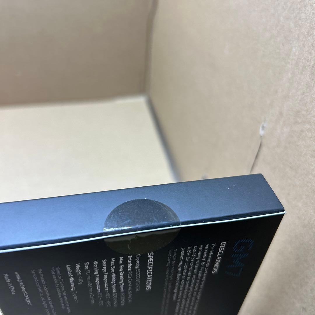 Predator M.2 SSD 1TB GM7 PCIe Gen4×4 1TB