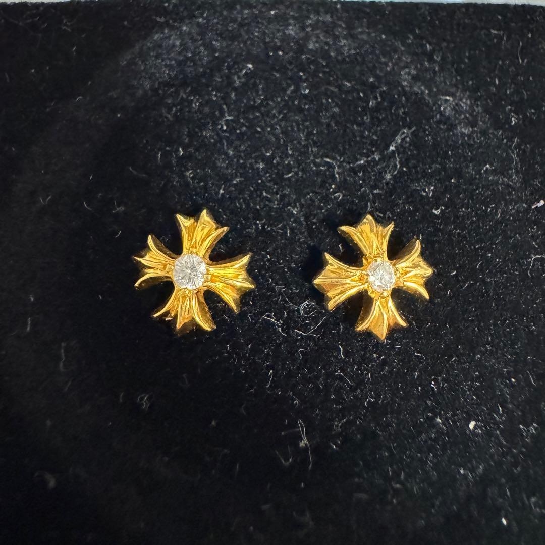 Chrome Hearts CH Plus 22k 純正ダイヤ　付属品完備