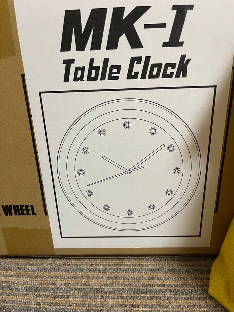 SSR MK-I テーブルクロック　スピードスター mk-1