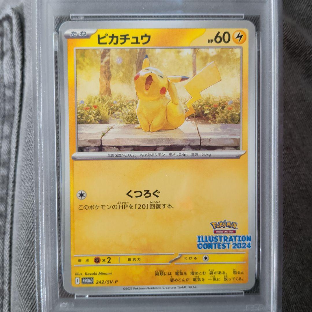 ポケモンイラストレーションコンテスト 2024 psa10 値段交渉可