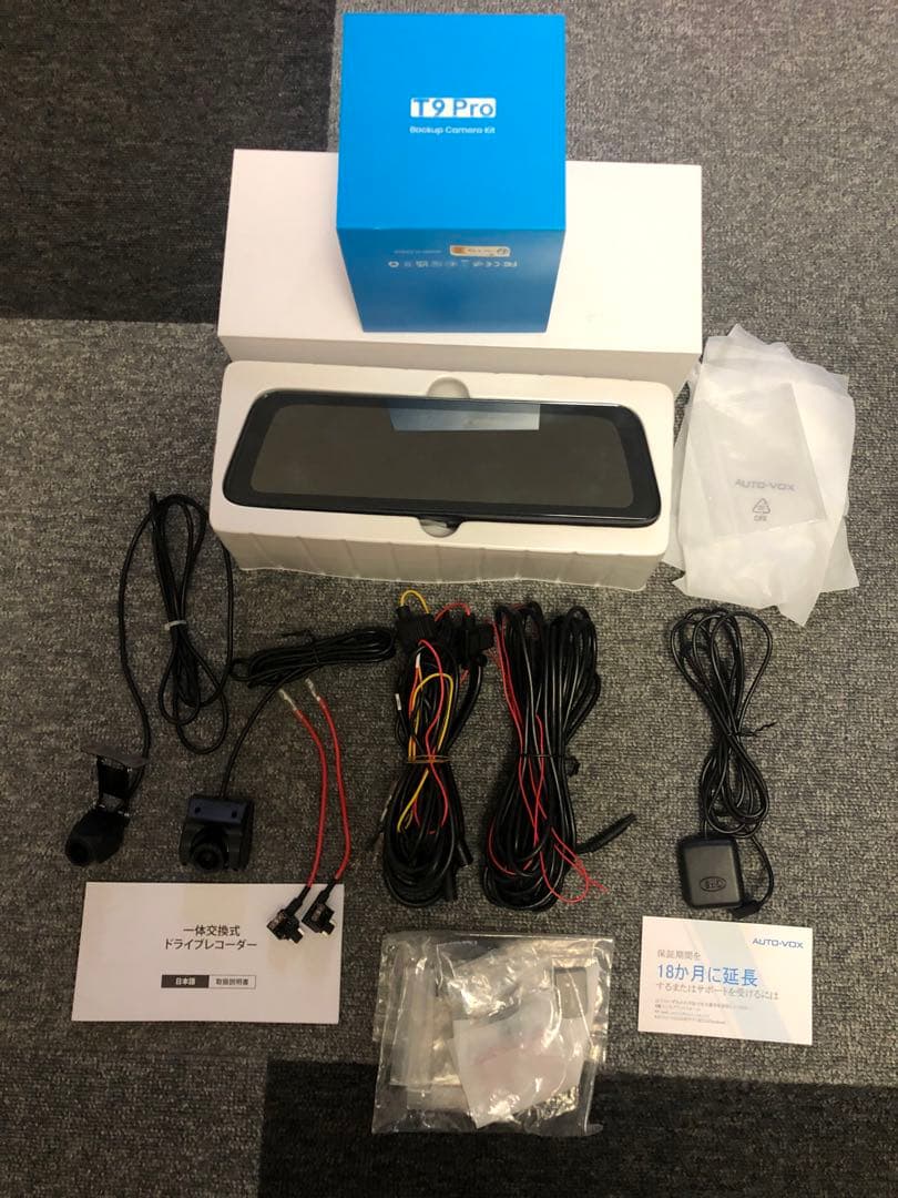 AUTO-VOX T9 Pro 最強 純正交換 ドライブレコ-ダ-