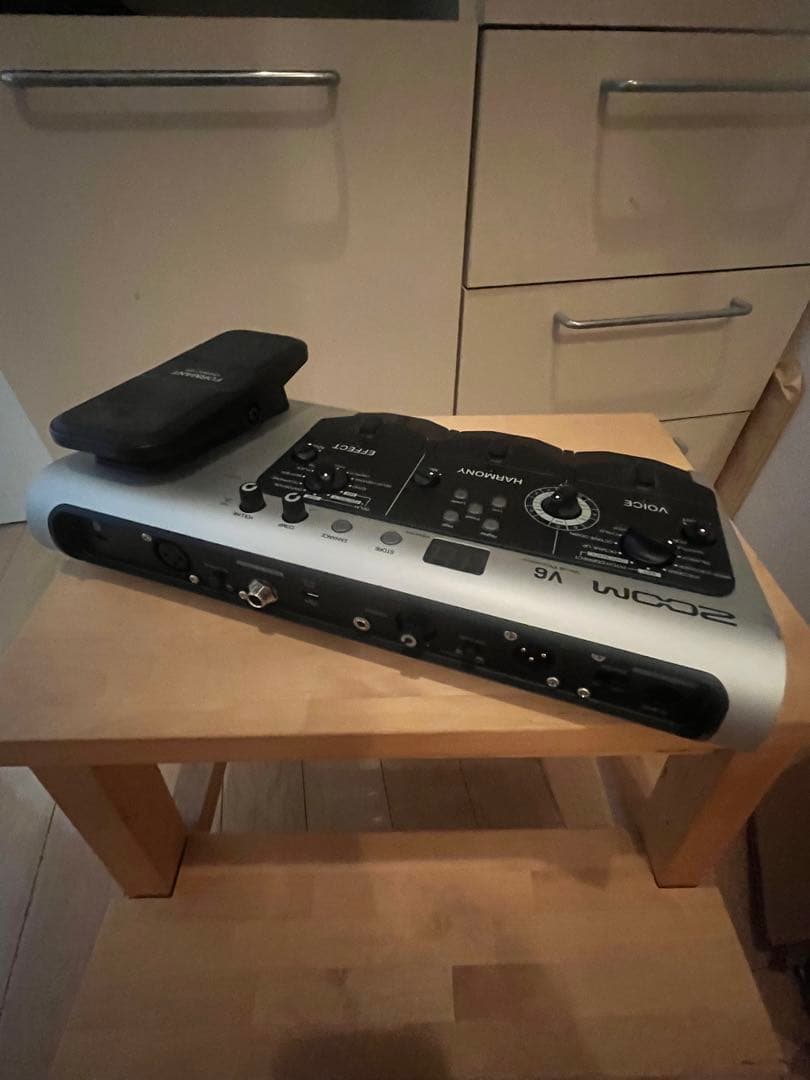 め*\"様 Zoom V6 ボーカルエフェクター フットスイッチ付き