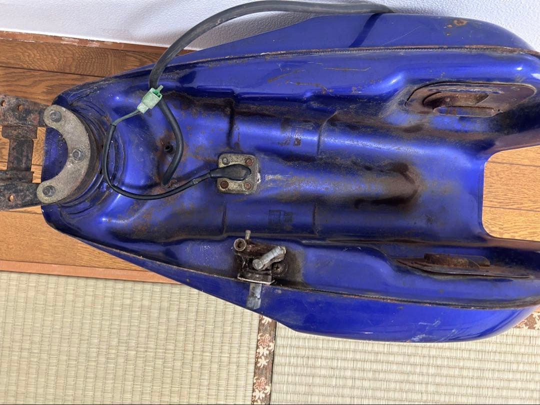 YAMAHA バイクタンク 青 XJR400タンク