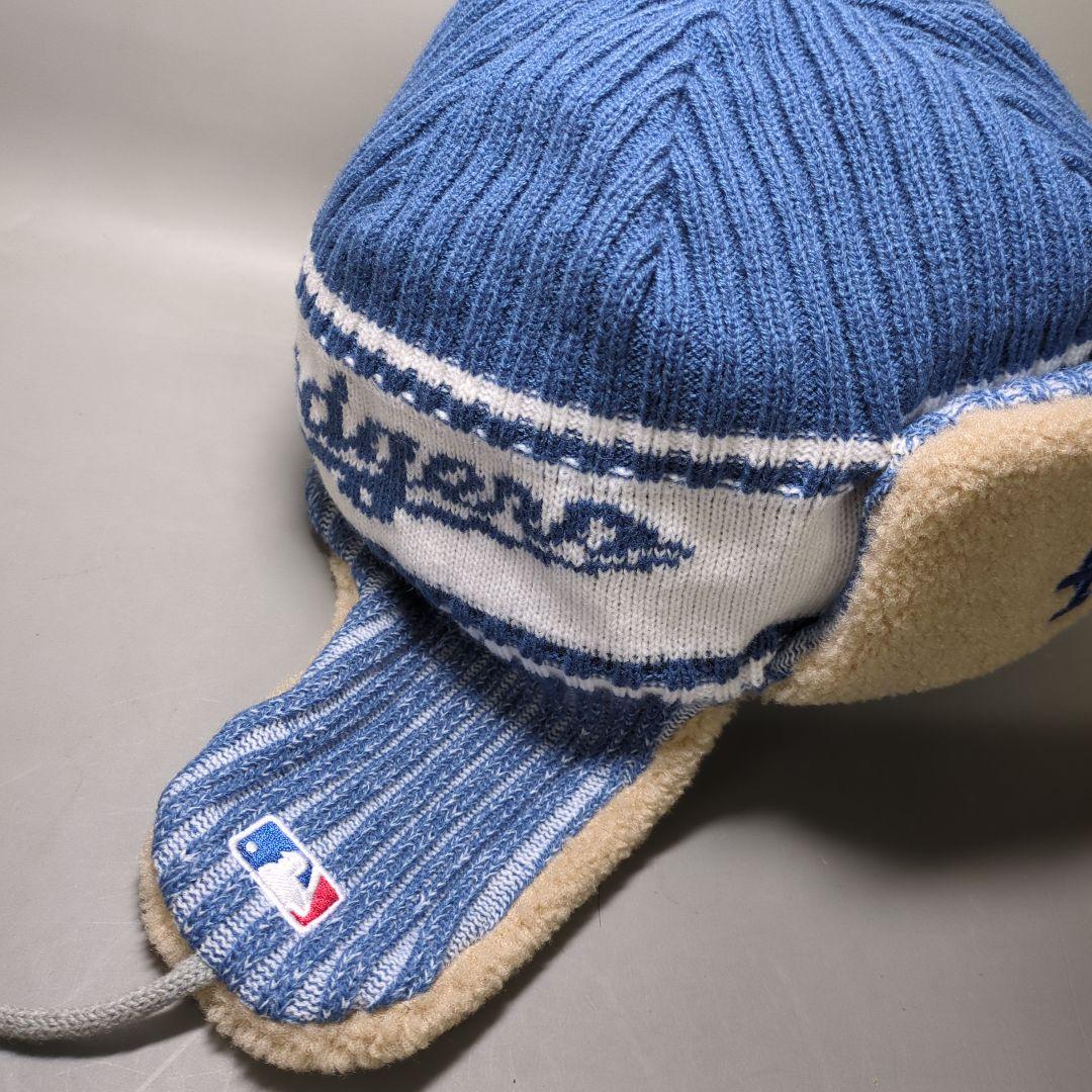 【新品】試着のみ　NEW ERAニューエラ トラッパー　ロサンゼルス・ドジャース