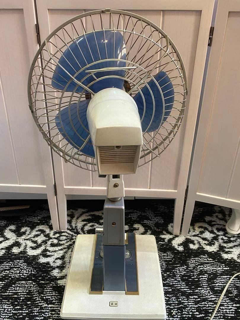 希少♦️日立 レトロ扇風機 H-614 日本製♦️3枚羽根♦️送料込