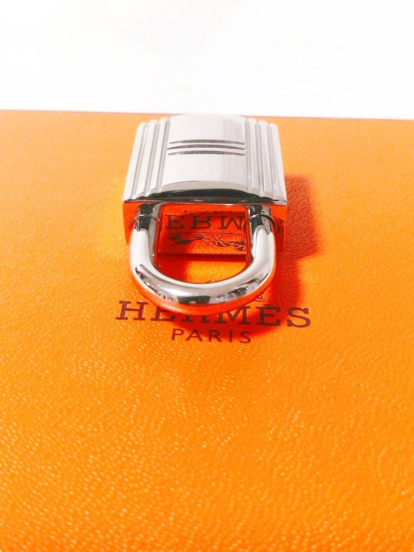 【美品】 HERMES エルメス カデナ南京錠パドロック　鍵1ケ