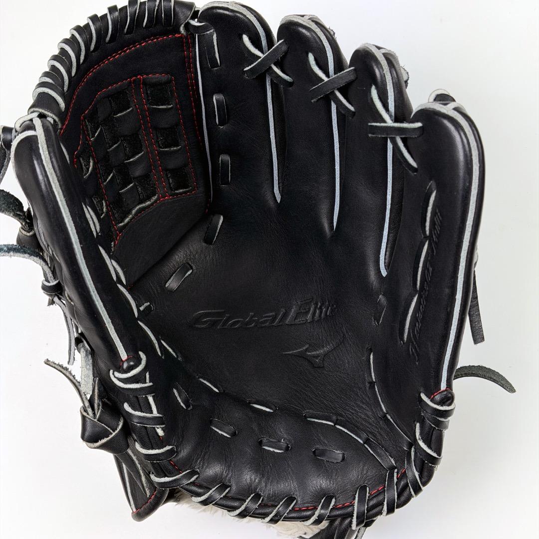 ミズノ グローバルエリート 軟式 グラブ オールラウンド ブラック
