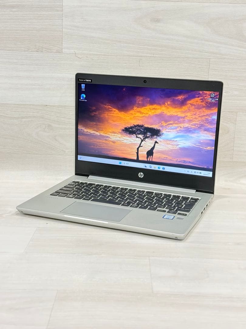 8世代hp ProBook/Corei5/メモリー8GB/ SSD-256GB