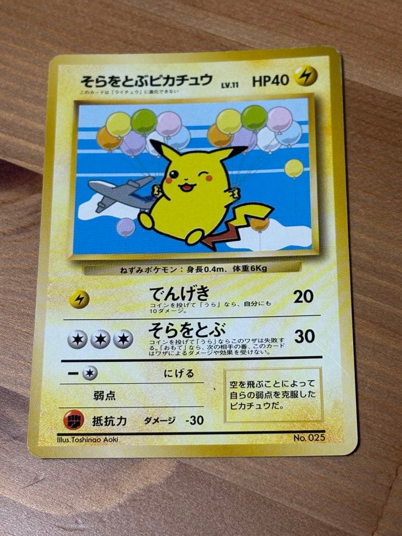 そらをとぶピカチュウ