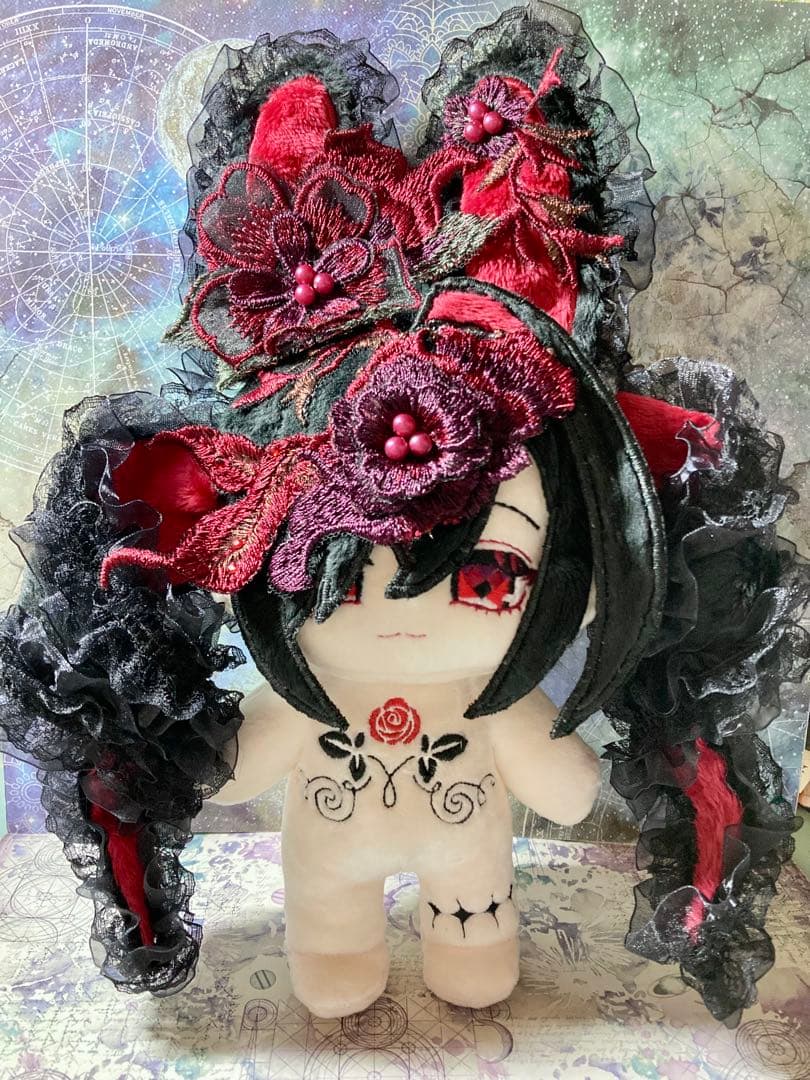 し*ね様 チェルノ ✧ 20cm 自作ぬいぐるみ
