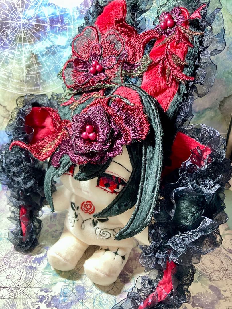 し*ね様 チェルノ ✧ 20cm 自作ぬいぐるみ