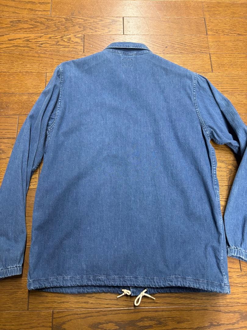 beams別注orSlow デニムコーチジャケット