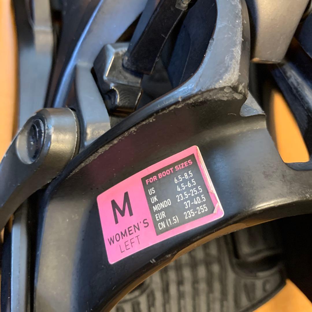 Burton Step on ブーツバインディングMセット24cm レディース