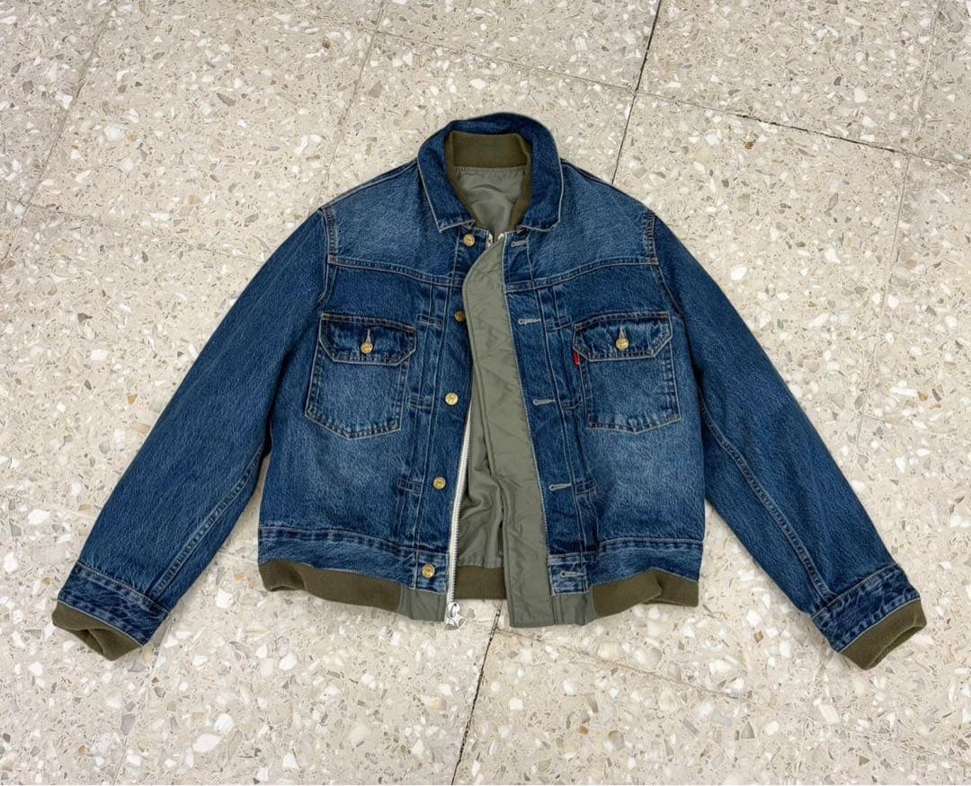 SACAI x LEVI’S SS25 Reversible Denim