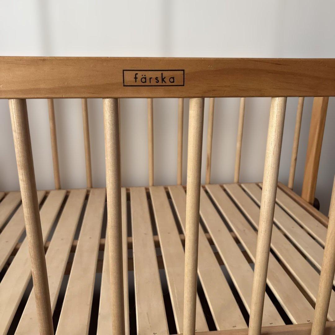 färska farska ファルスカ　ベビーベッド　ミニジョイントベッド