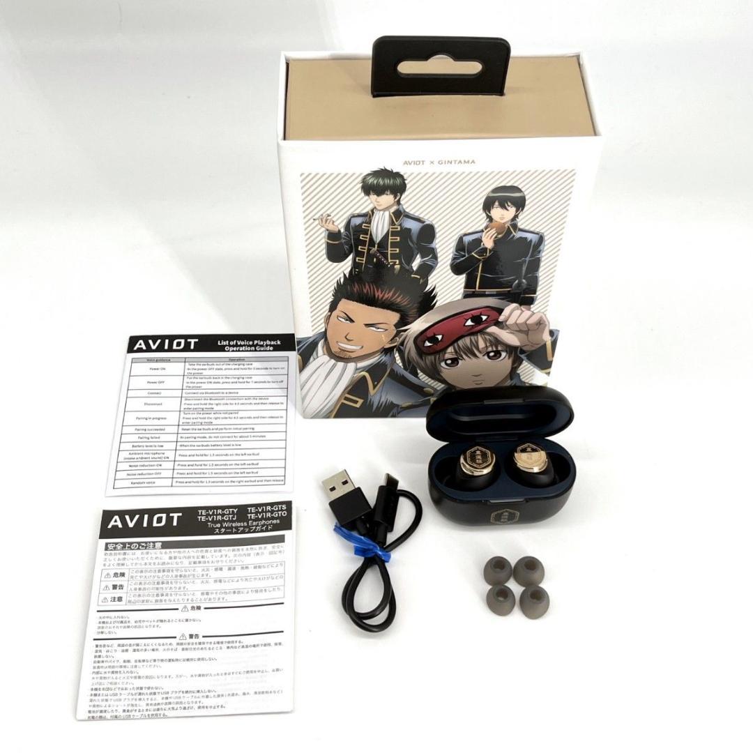 【美品】AVIOT×『銀魂』コラボ 真選組モデル イヤホン