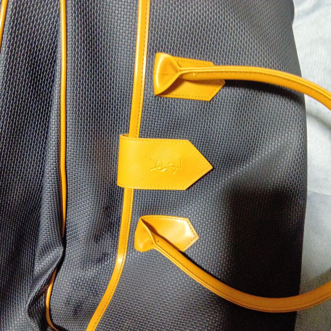 イヴ・サンローラン ysl pvc bag ボストン バッグ