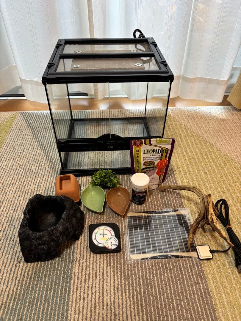 GEX EXOTERRA グラステラリウム3030 飼育ゲージ ガラスケース