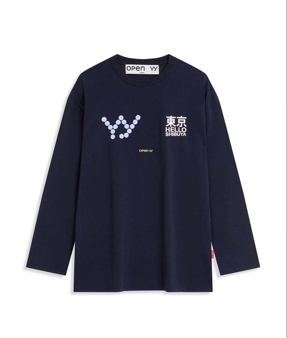 openyy 東京ポップアップ　限定ロングTシャツ　バッグ、ステッカー付き