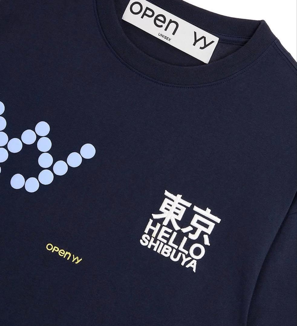 openyy 東京ポップアップ　限定ロングTシャツ　バッグ、ステッカー付き