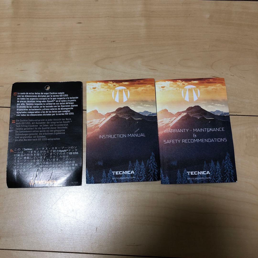 TECNICA COCHISE 120 スキーツアーブーツ