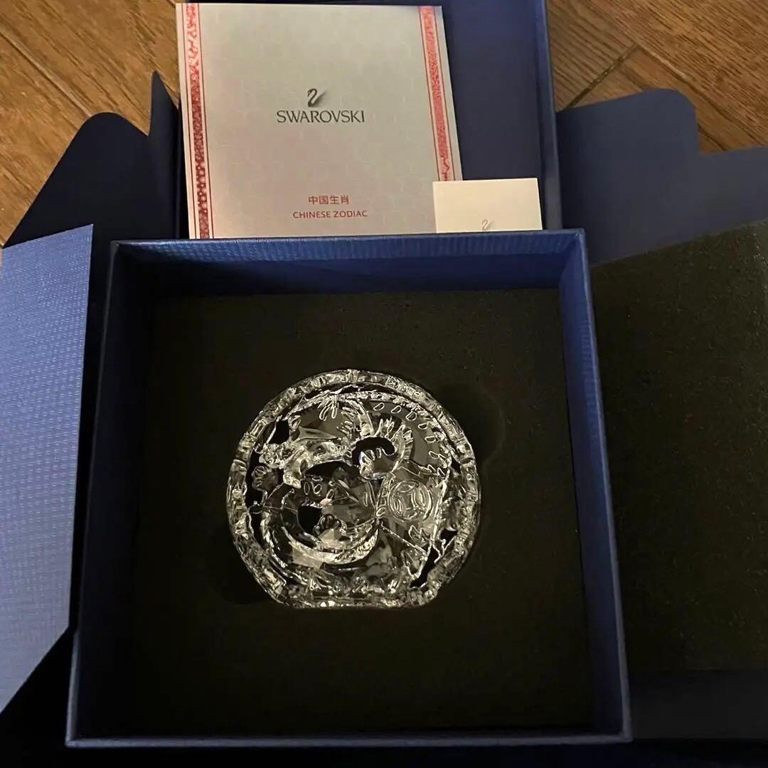 3葉4葉　スワロフスキー　置物